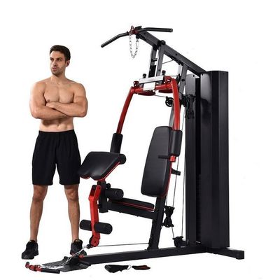Combo Set Offered Multi Fitness Equipment Home Gym Equipment in Grey/Black by Contact
