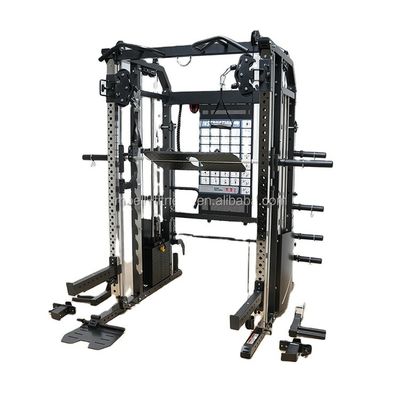G7 G7W Multifunction Fitness Equipment 3 in 1 Combo Power Rack With Smith Machine Function