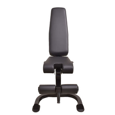 Adjustable Multifunction Commercial Bench in Dark Grey Assembled Size 1585*645*1230