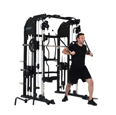 G7 G7W Multifunction Fitness Equipment 3 in 1 Combo Power Rack With Smith Machine Function