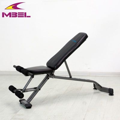 Adjustable Gym Fitness Equipment Ab Sit Up Bench For Effective Exercises Grey/Black