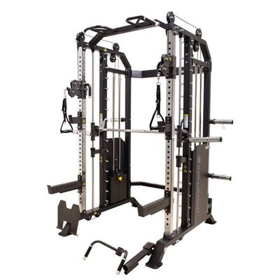 Men's Home Gym Equipment Black Shining All-In-One Gym Smith Machine for Bodybuilding