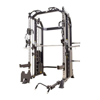 Men's Home Gym Equipment Black Shining All-In-One Gym Smith Machine for Bodybuilding