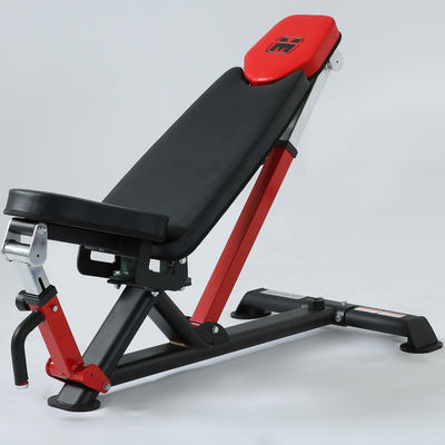Metal Construction Multifunction Fitness Equipment Exercise Light Commercial Adjustable Bench