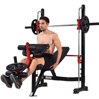 Indoor Sport Adjustable Weight Bench N.W. kgs 64 Adjustable for Various Exercises