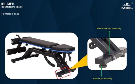 Loading Port IBL-MFB Sit Up Exercise Fitness Machine Home Gym Fitness Equipment Utility Bench