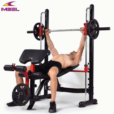 Foldable Gym Adjustable Multi Weight Lifting Flat Bench Press for Home Metal N.W. kgs 64