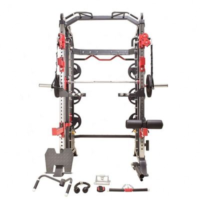 Commercial Gym Multi Functional Equipment Smith Machine Power Rack Functional Trainer 1700X2120X2300mm