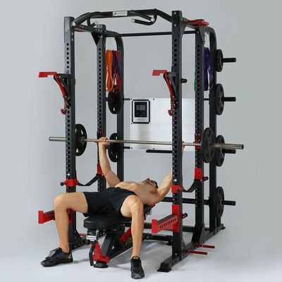 Foldable NO Professional Multifunction Gym Equipment Power Rack Cage for Bodybuilding