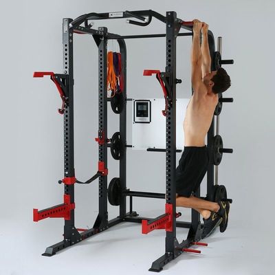 Foldable NO Professional Multifunction Gym Equipment Power Rack Cage for Bodybuilding