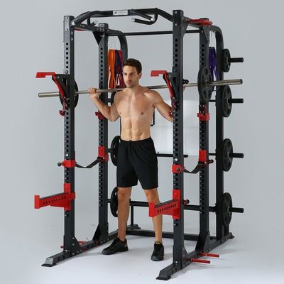 Foldable NO Professional Multifunction Gym Equipment Power Rack Cage for Bodybuilding