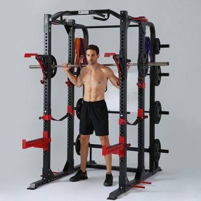 Foldable NO Professional Multifunction Gym Equipment Power Rack Cage for Bodybuilding