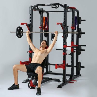 Foldable NO Professional Multifunction Gym Equipment Power Rack Cage for Bodybuilding