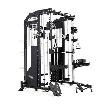 Modern Metal Multifunctional Smith Machine Gym Equipment All In One Cable Machine