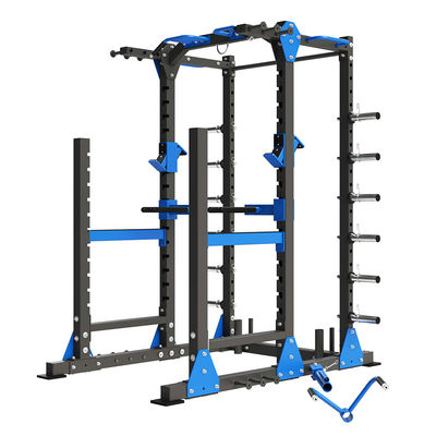 Commercial Gym Equipment Red Power Squat Rack with Customizable and Durable Design