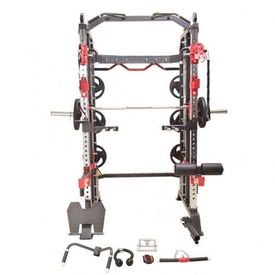 Indoor Fitness Gym Equipment Commercial Power Rack with Functional Trainer Racks