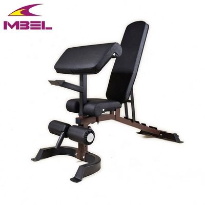 Foldable Gym Utility Bench with Adjustable Design Assembled Dimension 1610*630*1310 mm