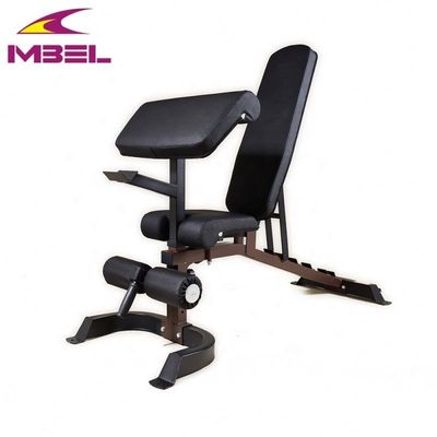 Loading Port Multi Adjustable Bench/ Utility Bench for Home Gym Equipment in Black