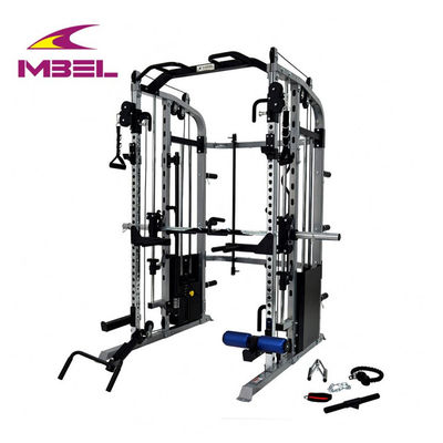 Unisex Home Gym Fitness Machine with Multi Gym Equipment in Grey/Black Color Scheme