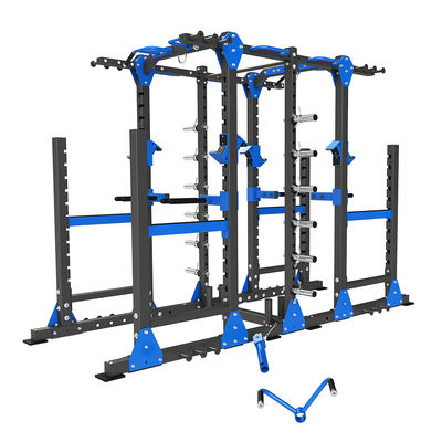 Men's Multi-function Space Saving Adjustable Squat Rack Cage Power Rack for Home Gym