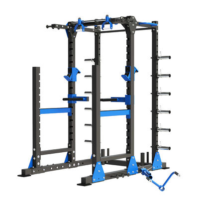 Men's Multi-function Space Saving Adjustable Squat Rack Cage Power Rack for Home Gym