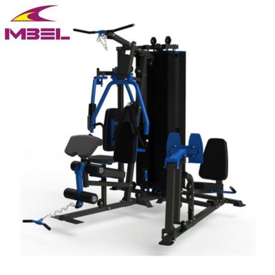 Silver Grey MT18504 Body Strong Fitness 4 Multi Station Home Gym Equipment for Unisex