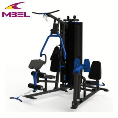 Silver Grey MT18504 Body Strong Fitness 4 Multi Station Home Gym Equipment for Unisex