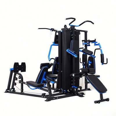 Silver Grey MT18504 Body Strong Fitness 4 Multi Station Home Gym Equipment for Unisex