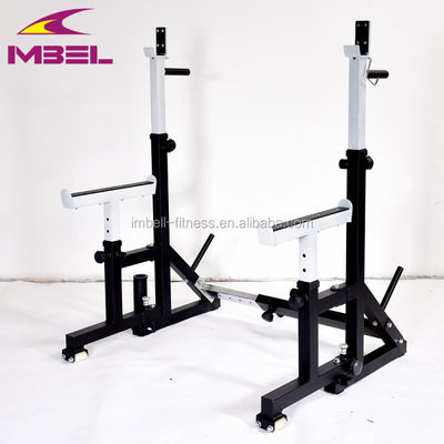 NO Foldable Integrated Gym Trainer Chinese Adjustable Bench Squat Rack