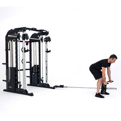 Indoor Heavy Duty X6 Gym Equipment Weightlifting Multifunctional Power Rack N.W. 378.2
