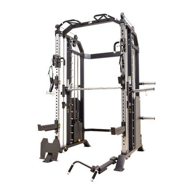 Affordable and Durable 1700X1990X2300mm Gym Equipment Smith Machine with Pulley System