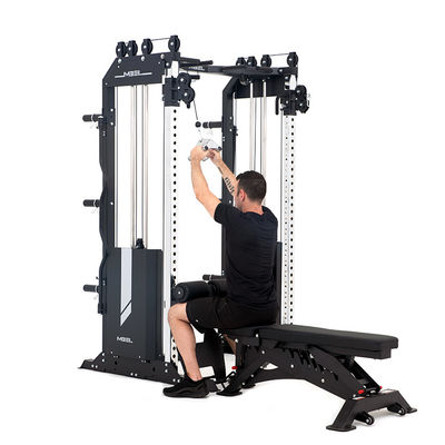 XT2 Gym Multi Function Power Rack Functional Trainer Black Matt for Indoor Workouts