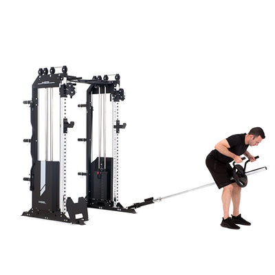 Metal Light Grey Luxury XT2 Multi Functional Trainer Power Rack Gym Equipment Exercise Machine