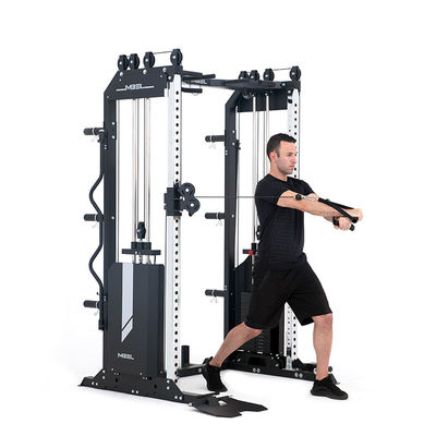 Men's Red XT2 Multi Functional Trainer Power Rack Home Fitness Equipment Cross Trainer