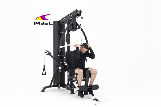 Support LCL and OEM Service 90 kgs Weight Stack Home Gym with Dual Function Press Arms