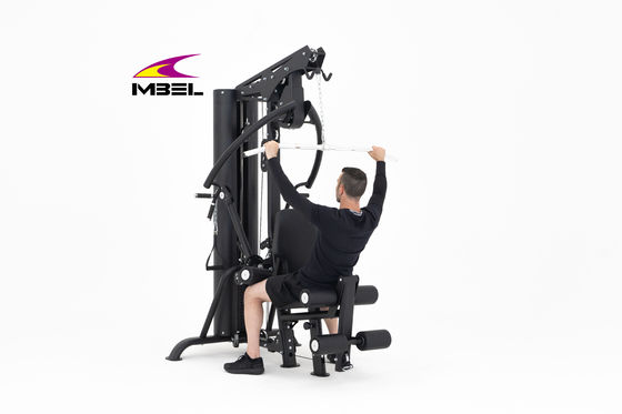 Support LCL and OEM Service 90 kgs Weight Stack Home Gym with Dual Function Press Arms