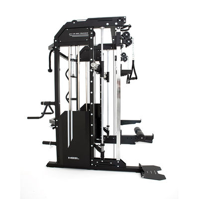 Red Multi Functional Trainer Power Rack Fitness Gym Equipment Exercise Equipment Smith Machine Home Gym Station N.W. 378.2