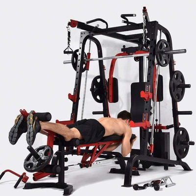 Loading Port Commercial Smith Machine Gym Equipment for Multi Functional Training