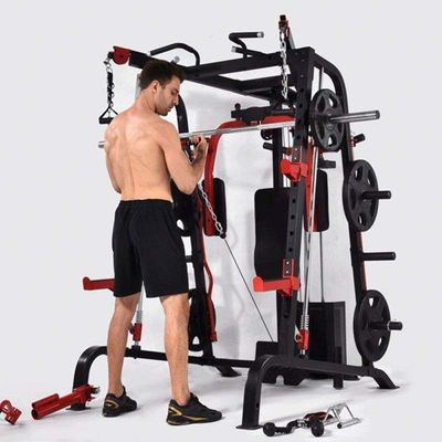 Loading Port Commercial Smith Machine Gym Equipment for Multi Functional Training
