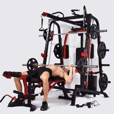 Loading Port Commercial Smith Machine Gym Equipment for Multi Functional Training