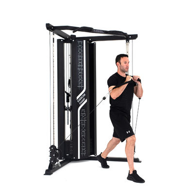 Multi Functional Trainer Barbell Rack Gym Strength and Performance with Power Rack