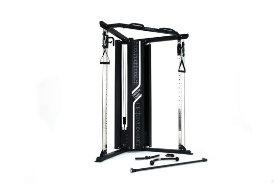 Multi Functional Trainer Barbell Rack Gym Strength and Performance with Power Rack