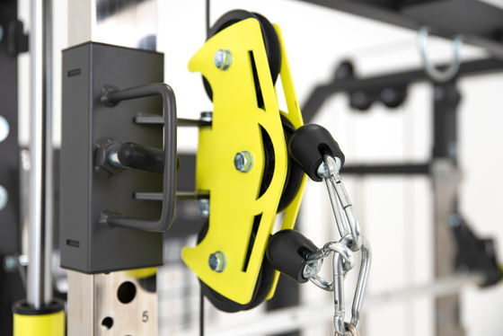 Transform Your Workouts with Men's Cable Crossover Power Squat Rack and Weight Stack