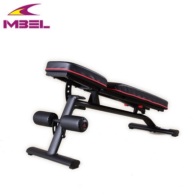 AD18235 Decline Utility Bench Black Sit Up Bench for Men's Ab Exercises at Home Gym