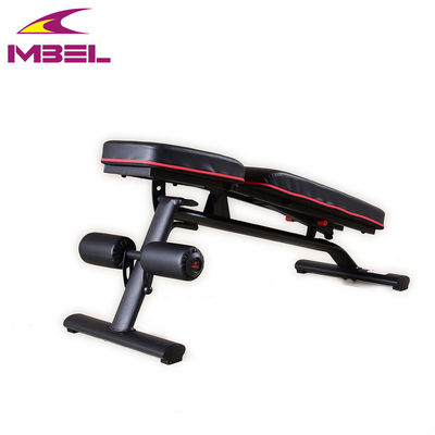 AD18235 Decline Utility Bench Black Sit Up Bench for Men's Ab Exercises at Home Gym