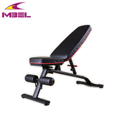 AD18235 Decline Utility Bench Black Sit Up Bench for Men's Ab Exercises at Home Gym