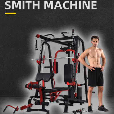 Multi Functional Smith Machine Best Fitness Equipment for Home Gym Cable Crossover