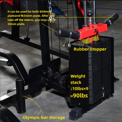 Multi Functional Smith Machine Best Fitness Equipment for Home Gym Cable Crossover