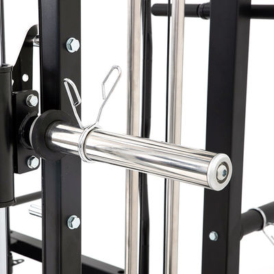 Custom Design Silver Grey Metal All in One Trainer Smith Machine for Home Workouts