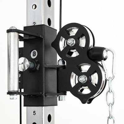 Full Smith Machine Powertec Gym All In One Exercise Equipment With Weight Stack Black Multi Function Station